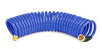 HOSECOIL 3/8 inch ID Self Coiling Garden RV Marine Outdoor Water Hose