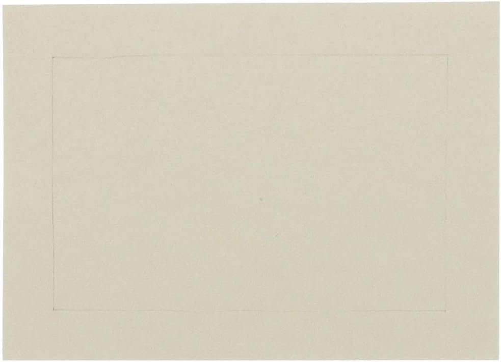 JAM PAPER Blank Flat Note Cards