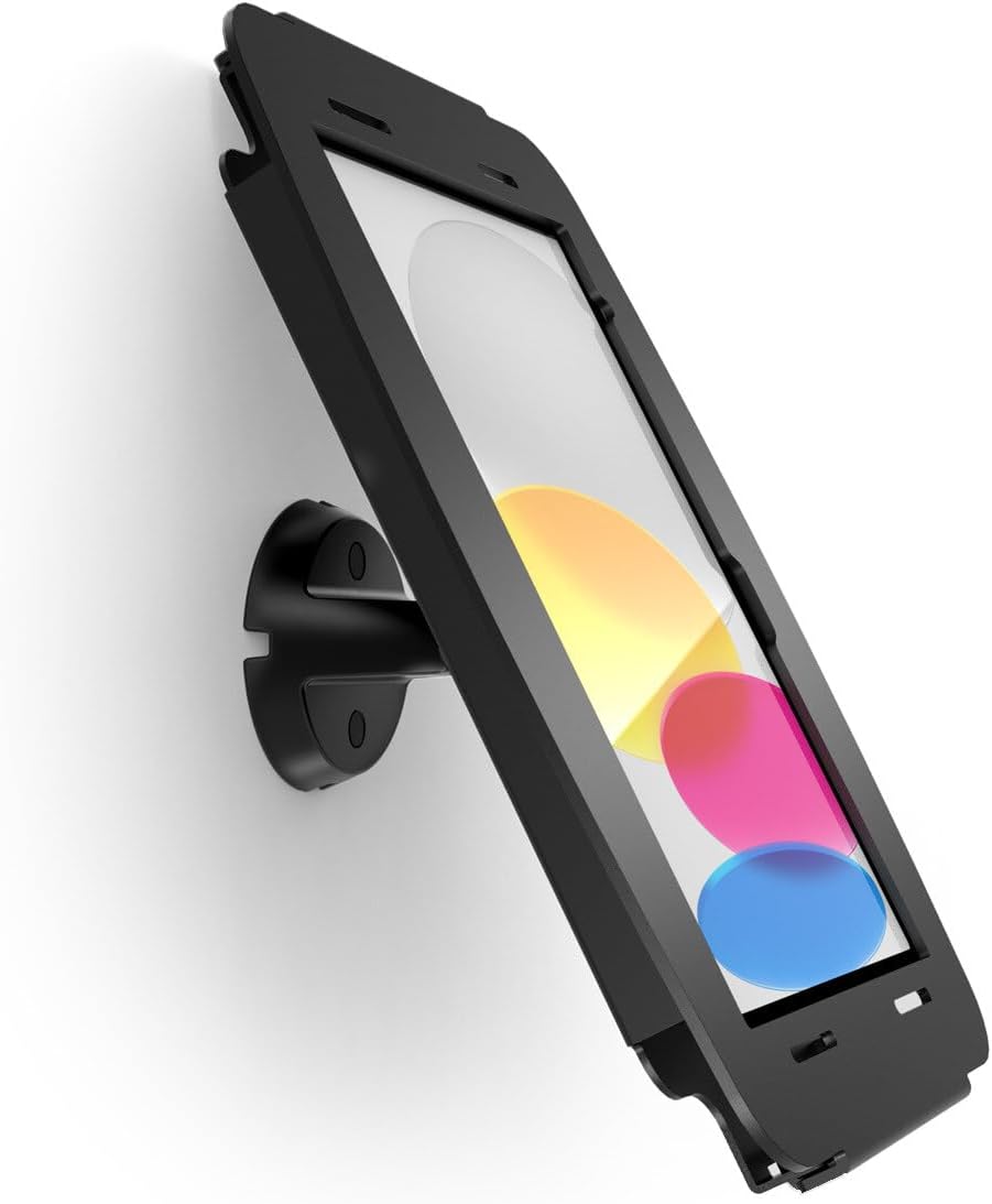 COMPULOCKS Space Enclosure & Bow Tilting Wall Mount for iPad 10th & 11th Gen