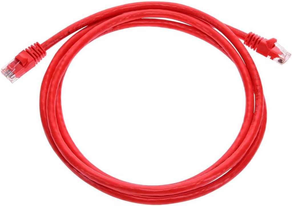 Monoprice Cat6 24AWG UTP Ethernet Patch Cable - Snagless RJ45, 550MHz, Pure Bare Copper