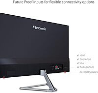 ViewSonic VX-SMHD Full HD IPS Monitor with HDMI and DisplayPort
