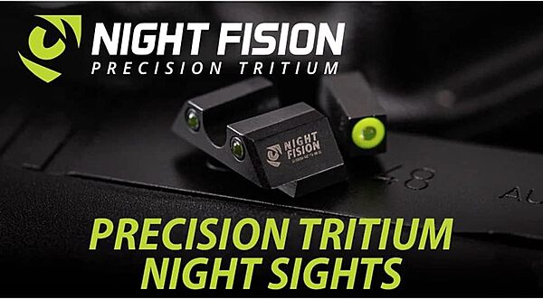 NIGHT FISION Accur8 Student of the Gun Tritium Night Sight Set