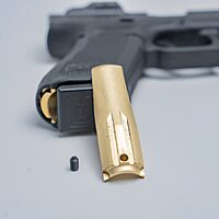 C+H Brass Speed Feed Pro Grip Plug for Glock Gen5
