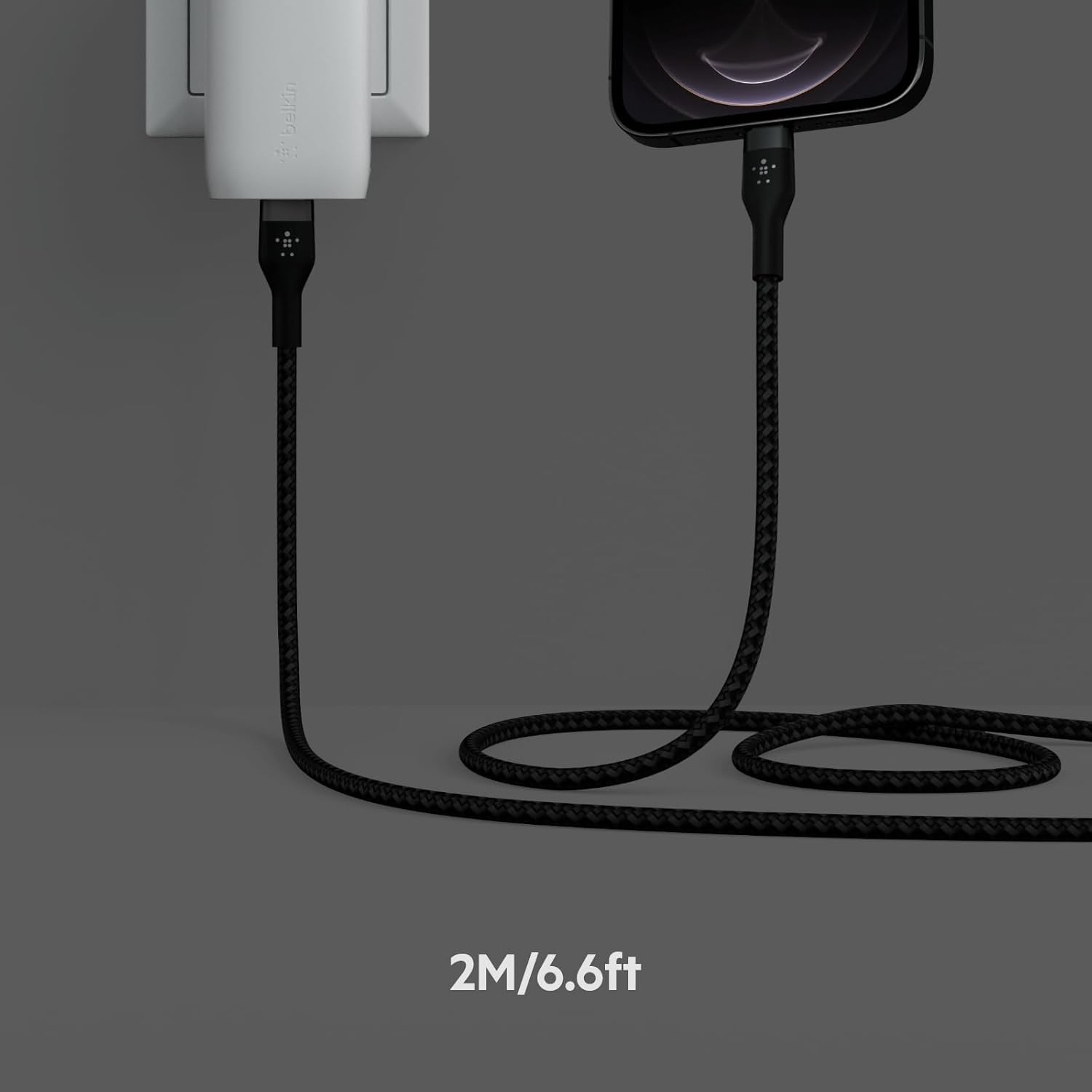 Belkin BoostCharge Pro Flex Braided USB-C to Lightning Cable