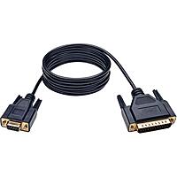 Tripp Lite Null Modem Serial RS232 Cable (DB9 to DB25 F/M) 6-ft. (P456-006)
