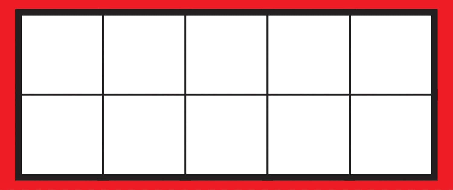Carson Dellosa 484-Piece Ten Frames and Counters Math Manipulatives, Math Classroom Cutouts, Math Classroom Decorations