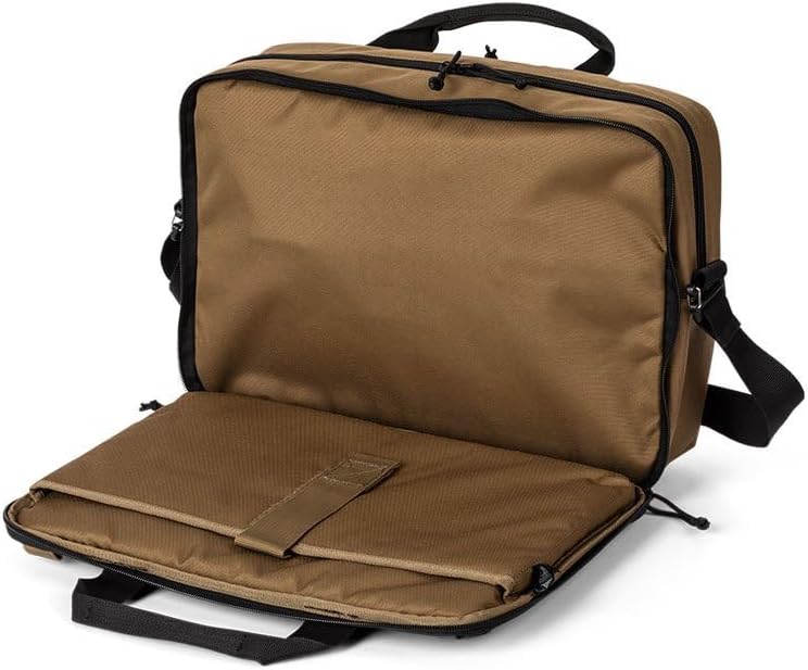 5.11 Tactical Unisex Overwatch Briefcase, 16L Functional Storage Space, 15-Inch Laptop Accesible, One Size One Size Black Ii
