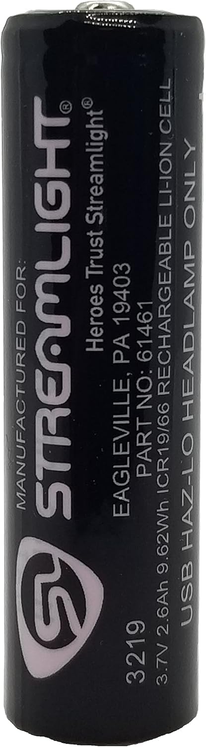 Streamlight 61461 Lithium ion Battery - USB HAZ-LO Headlamp