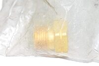 Western Enterprises 15-2 Regulator Inlet Nuts, Acetylene (POL), Brass, CGA-510