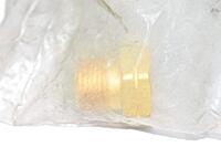 Western Enterprises 15-2 Regulator Inlet Nuts, Acetylene (POL), Brass, CGA-510