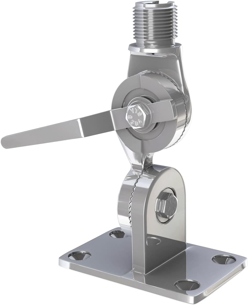 Shakespeare 4187HD Stainless Steel Heavy Duty Ratchet Mount