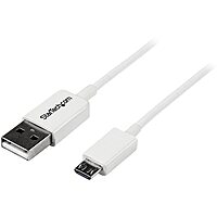 StarTech.com Mobile Charge Sync USB to Slim Micro USB Cable (A to Micro B)