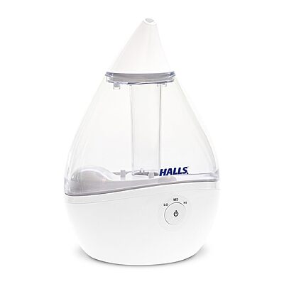 Crane x HALLS Droplet Ultrasonic Small Air Humidifiers for Bedroom and Office