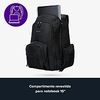 TARGUS Groove Laptop Backpack, Water-Resistant Travel Backpack