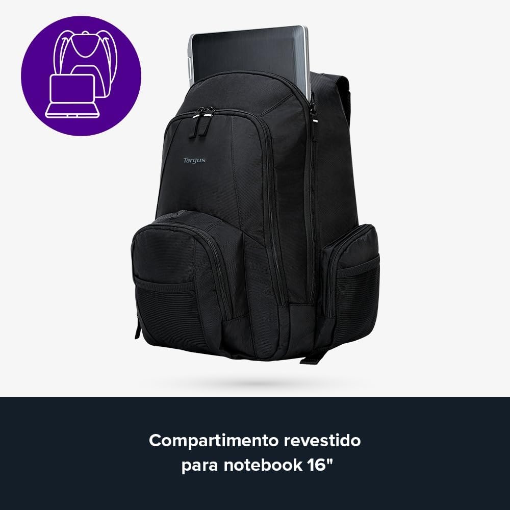 TARGUS Groove Laptop Backpack, Water-Resistant Travel Backpack