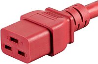 Monoprice Heavy Duty 12AWG 20A IEC C20 to C19 Power Extension Cord