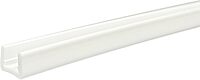 Shadow-Caster 1M Plastic Track for SCM-AL-Mini-LED Strips - White/Opaque