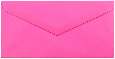 JAM PAPER Colored Envelopes - Ultra Fuchsia Hot Pink