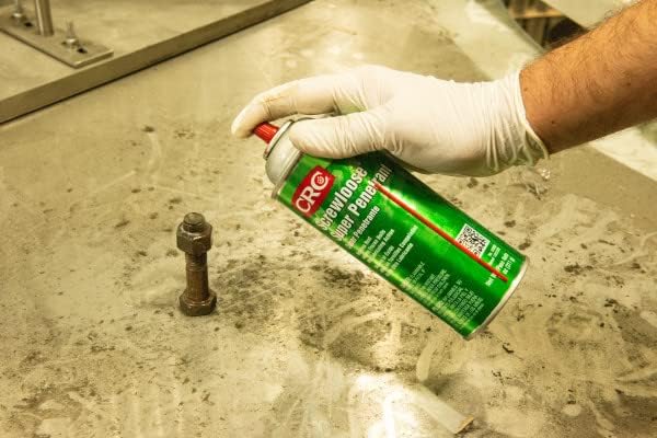 CRC Screwloose Super Penetrant 03060 – 11 WT OZ, Plastic Safe Aerosol for Corroded Fasteners