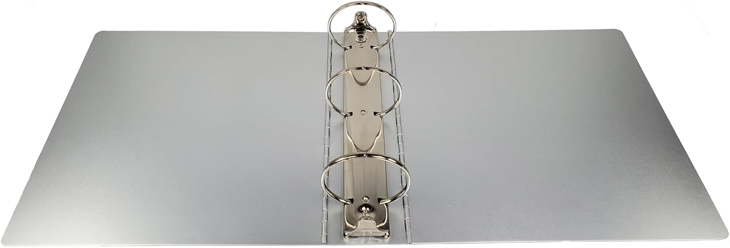 POSSE BOX Anodized Aluminum 3-Ring Binder