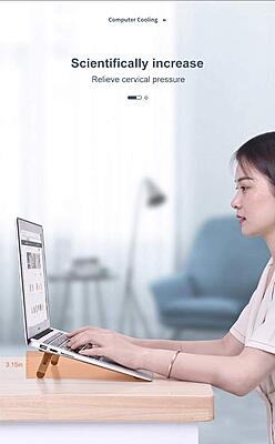 Oatsbasf Ultra Slim Laptop Stand Holder