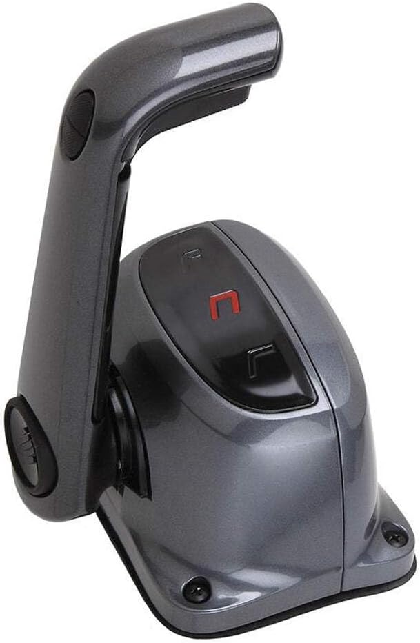 Uflex Single Lever Top Mount Control w/Neutral Lock & Trim Switch - Black