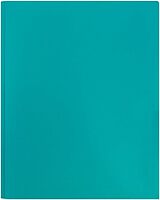 JAM Paper Plastic 2-Pocket POP Folders with Metal Prongs