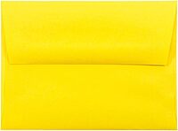 JAM PAPER Colored Envelopes (Recycled, Gummed Closure) - 25 Pack