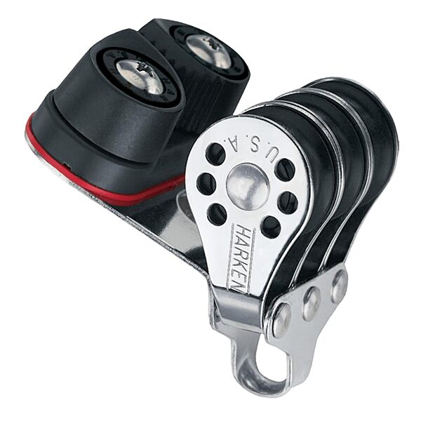 HARKEN 22mm Triple Micro Block w/Cam Cleat [230]