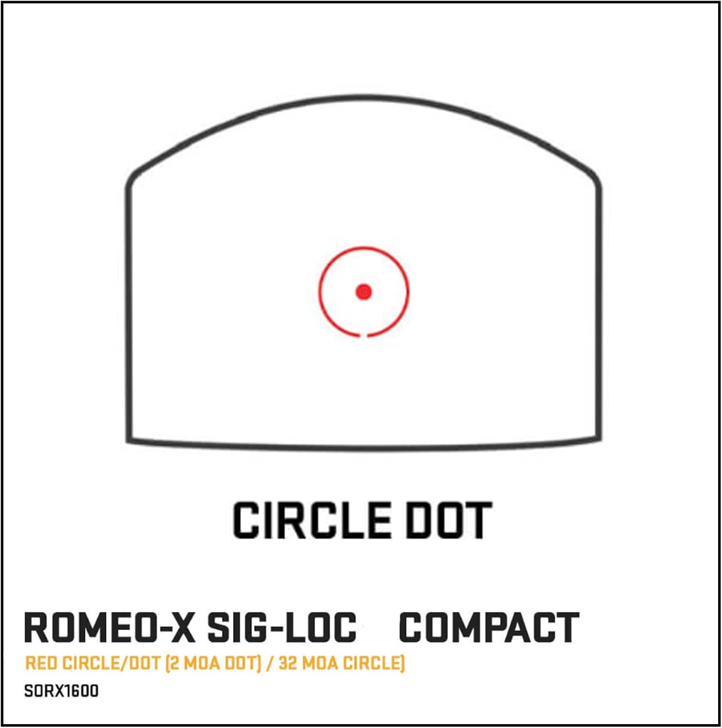 SIG SAUER Romeo-X SIG-Lock Compact Red Dot Sight - Rugged Durable Aluminum Lightweight Waterproof MOTAC Fully Enclosed