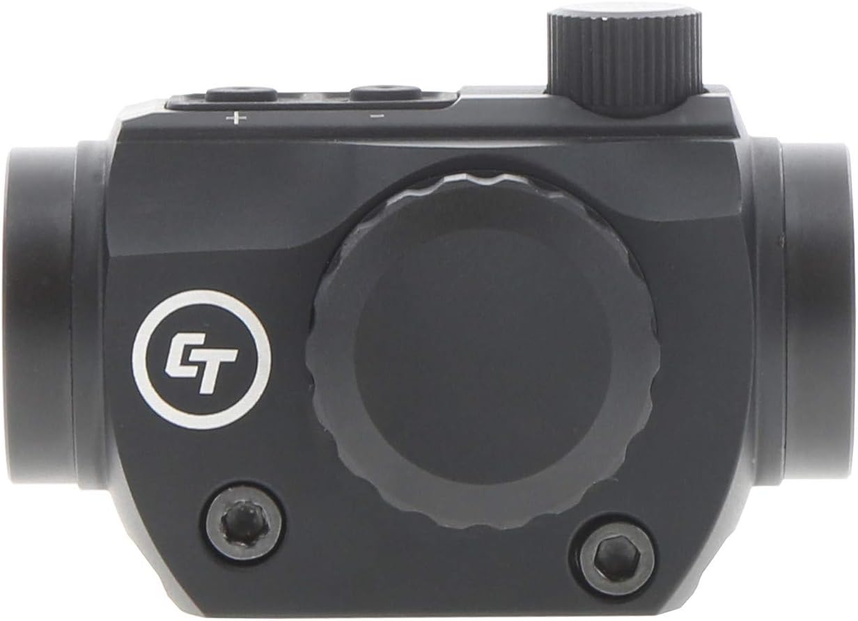 Crimson Trace CTS-25 Compact Sight with 4 MOA LED Red Dot Reticle and 1x Magnification for Rifles, Long Guns