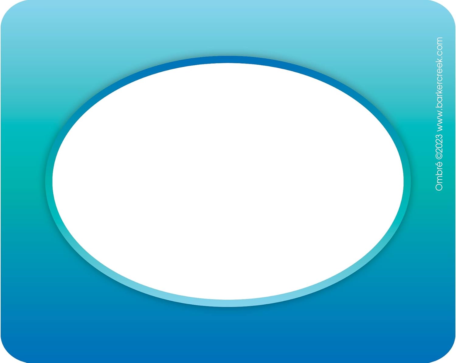 BARKER CREEK Name Badges & Self-Adhesive Labels, Multi-Design 3.5 x 2.75