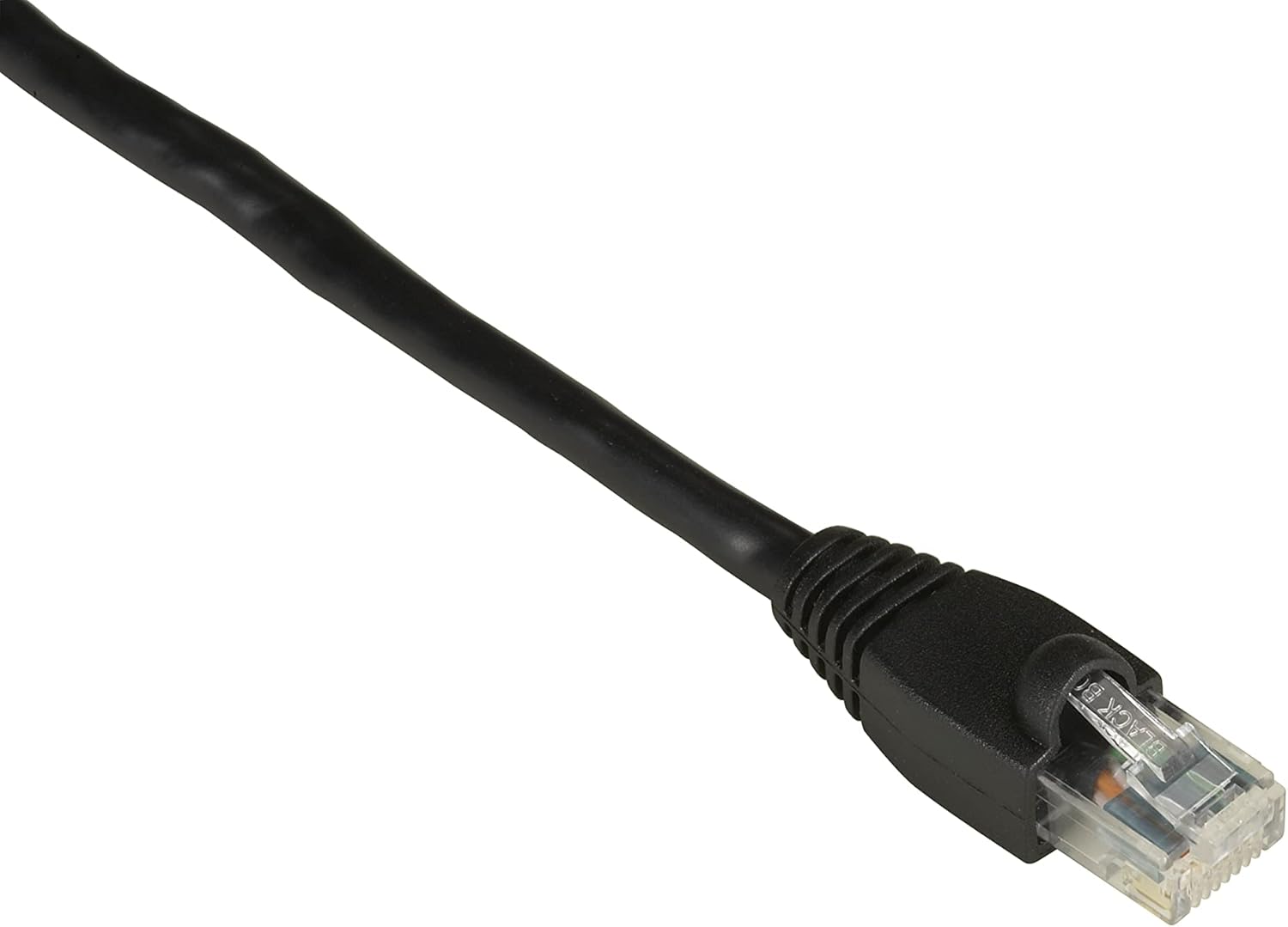 Black Box GigaTrue CAT6 3ft Snagless Patch Cable, 550 MHz, UTP, Black