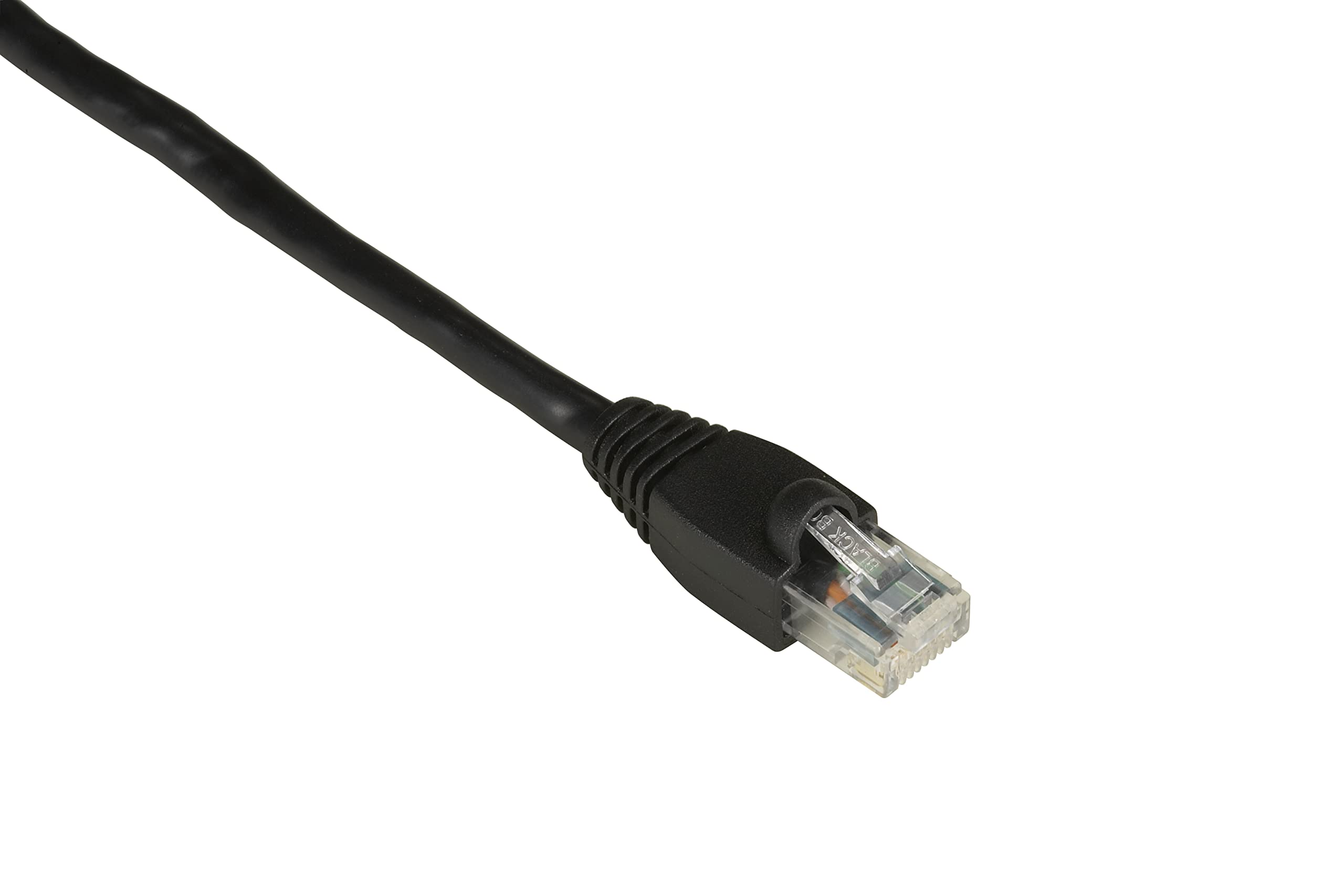 Black Box GigaTrue CAT6 3ft Snagless Patch Cable, 550 MHz, UTP, Black