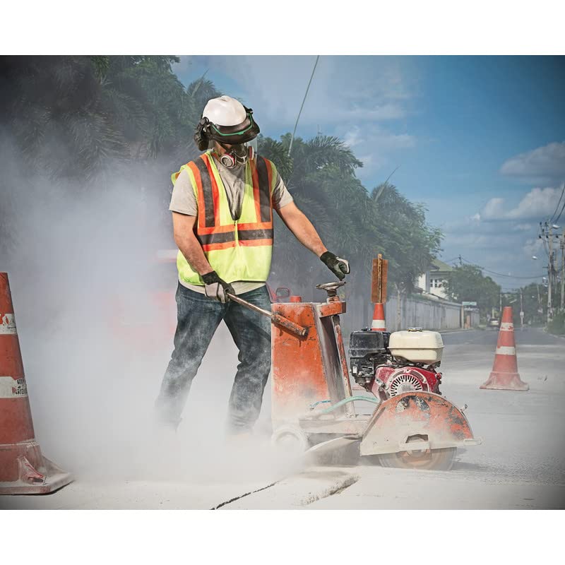 MSA 10154622 V-Gard Frame - General Purpose Applications, Fits Full-Brim Hard Hats, Black, Polybutylene Terephthalate (PBT)