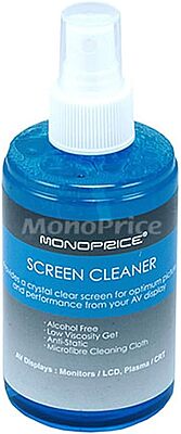 Monoprice 105176 Universal Screen Cleaner (Large Bottle, Blister Pack) for LCD and Plasma TV, all iPad, iPhone, Galaxy Tab