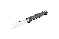 BÖKER PLUS® Atlas Backlock Sheepfoot Pocket Knife - Two-handed full metal folding knife with D2 Sheepfoot blade - EDC pocket knife with stainless steel metal handle scales