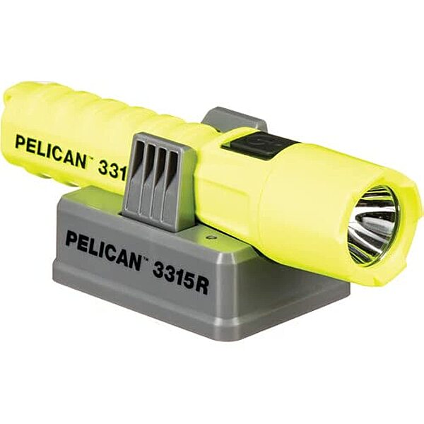 Pelican 03315R-0000-245 C1D1/Iecex, Li-Ion, Led, Yellow