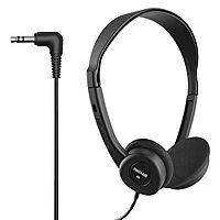 Maxell - 190319 Stereo Headphones - 3.5mm Cord with 6-Foot Length - Soft Padded Ear Cushions