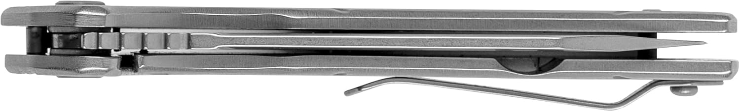 Kershaw Husker Folding Pocket Knife, 3-Inch Blade with SpeedSafe Assisted Opening, Frame Lock (1380)