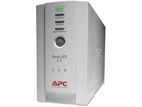 APC Battery Back Up Surge Protector, 350VA Backup Battery Power Supply, BK350 Back-UPS