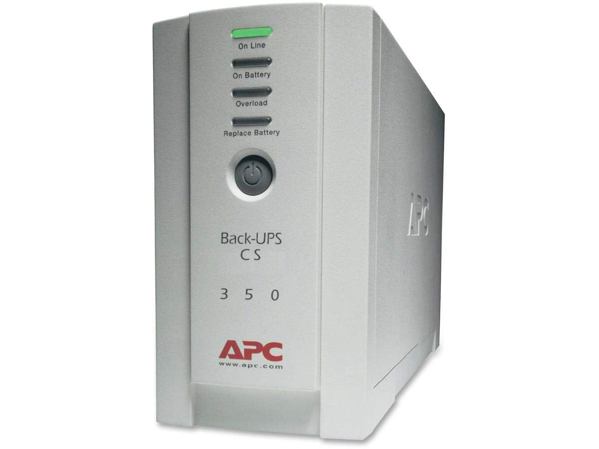APC Battery Back Up Surge Protector, 350VA Backup Battery Power Supply, BK350 Back-UPS