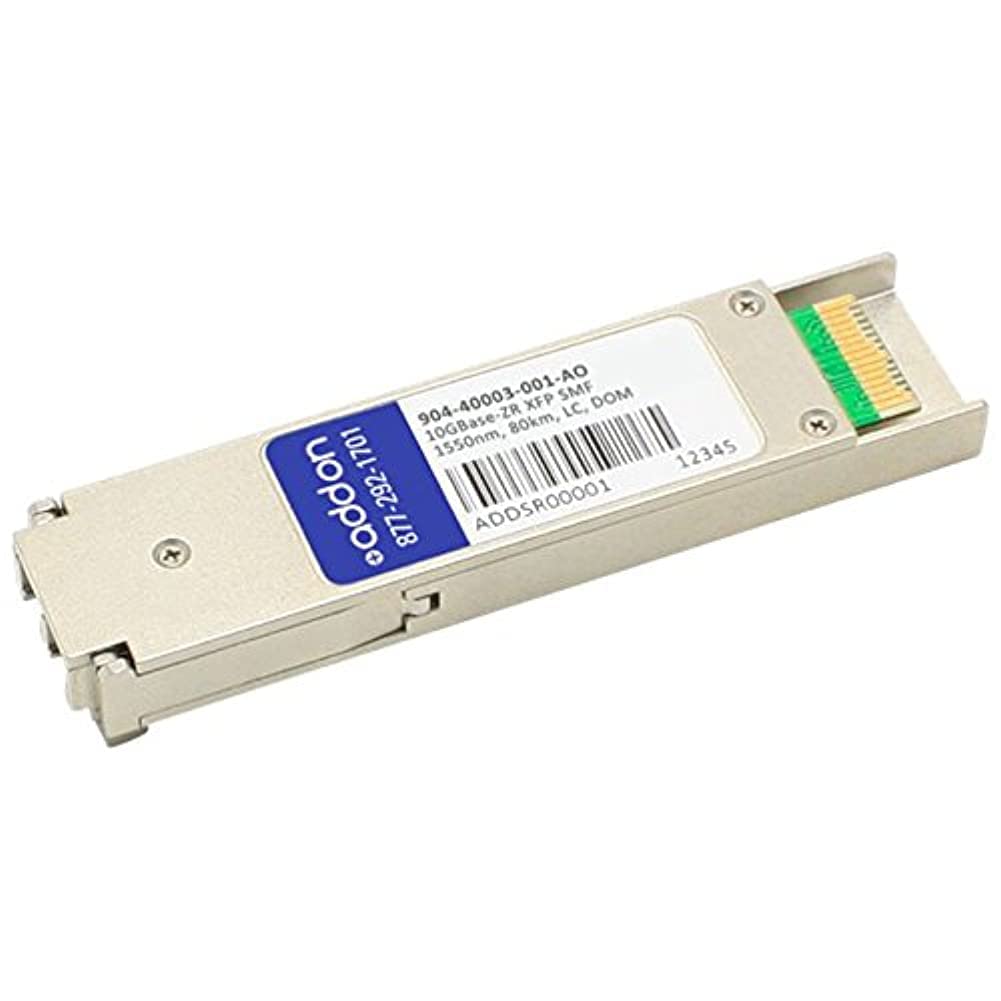 ADDON SAFENET 904-40003-001 COMPATIBLE TAA COMPLIANT 10GBASE-ZR XFP TRANSCEIVER