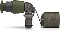 Source Tactical WXP 3L Low Profile Hydration System Upgrade Kit w/ Universal Tube Adaptor, Coyote