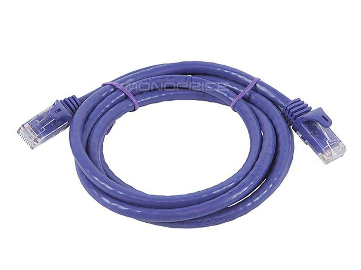Monoprice Cat6 Flexboot Ethernet Patch Cable UTP 24AWG 550MHz Snagless RJ45