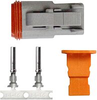 Pacer DT Deutsch Plug Repair Kit - 14-18 AWG (2 Position)