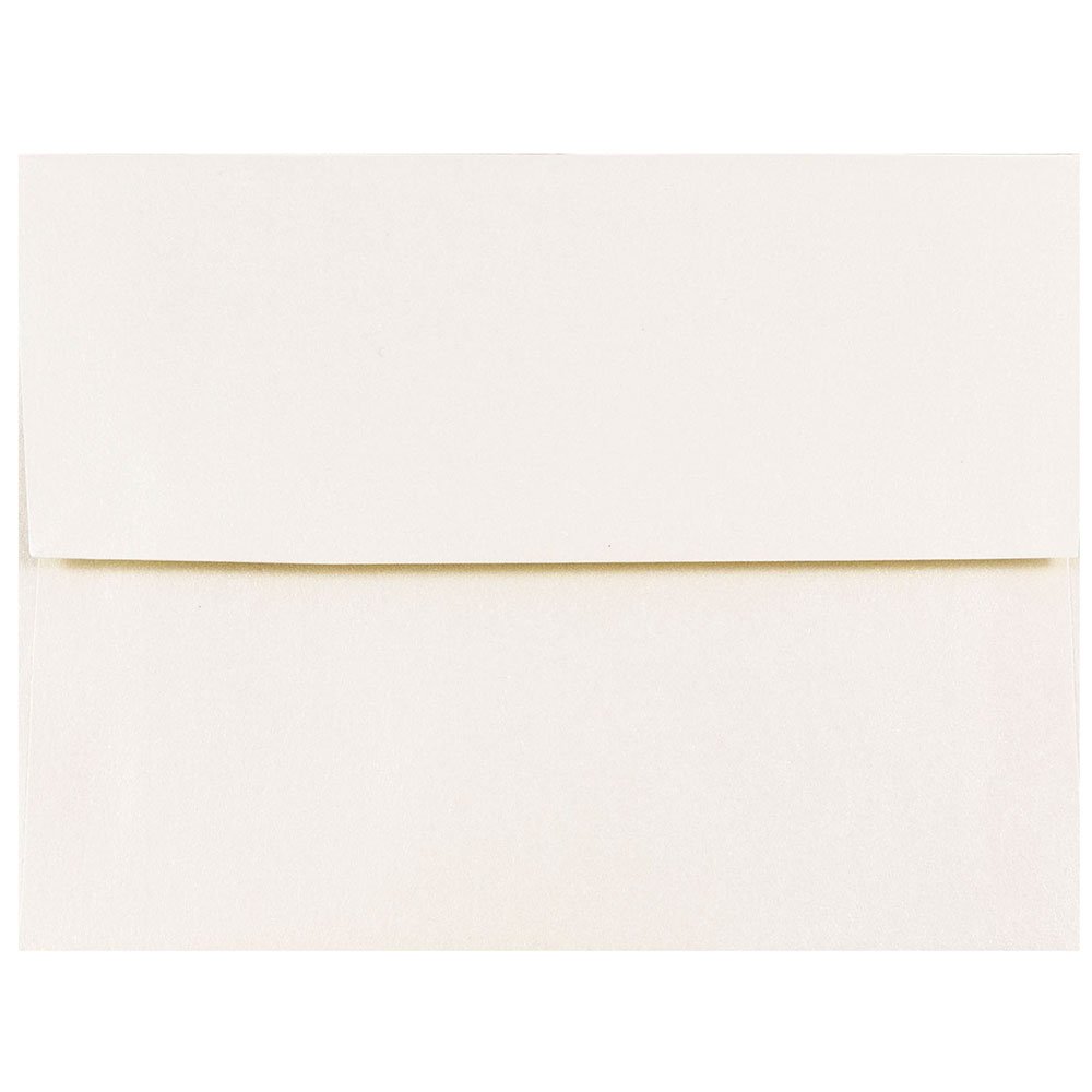 JAM PAPER Opal Stardream Metallic Invitation Envelopes