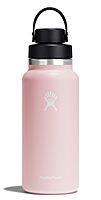 Hydro Flask Water Bottle - Insulated Stainless Steel - Wide Mouth Chug Lid, Non Spill, Leakproof in 32 Oz Trillium Pink