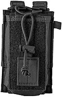 5.11 Tactical Unisex Radio Pouch, N500D Body, Lightweight, Style 58718, Black