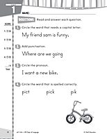 Shell Education 180 Days of Language for First Grade (180 Days of Practice)